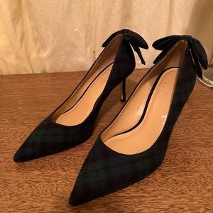 Argyle bow heels
